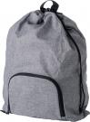 Drawstring foldable backpack