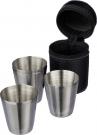 Stainless steel shot glasses (4pc)