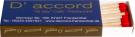 Match box 55x27x7mm Content approx. 8 sticks