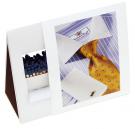 Match box small tent, 85x50x100mm Content: approx. 100 matches