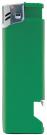 Nola 16 PIEZO lighter HC green refillable body HC green, cap chrome, pusher green