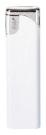 Nola 2 PIEZO lighter HC white refillable body HC white, cap chrome, pusher chrome white
