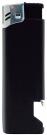 Nola 16 PIEZO lighter HC black refillable body HC black, cap chrome, pusher black