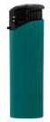 Nola 9 PIEZO lighter HC green refillable body HC green, cap black, pusher black