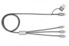 VIRGO  Nylon Braided Multi Charger Cable