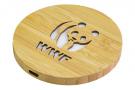 BOTAN  Bamboo Light-Up Logo Wireless Charger