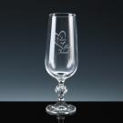Claudia Crystal Glass Flute