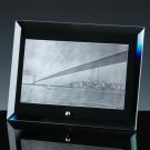 6mm x 8" x 6" Black Mirror Plaque