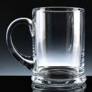Balmoral Glass 1pt Heeled Tankard, Blue Box - SECONDS