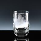 2oz Loto Shot Glass, Blue Tube