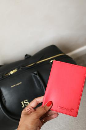 New Tile Slim with Vegan Leather Passport Wallet