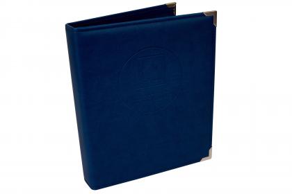 A4 Faux Leather Ring Binders