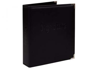A4 Faux Leather Ring Binders