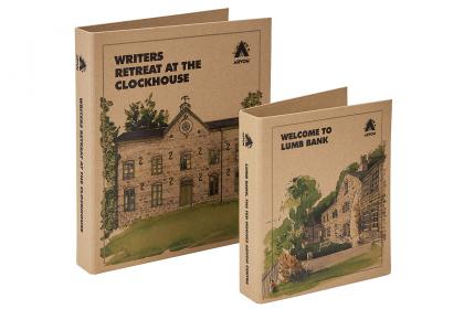 A4+ and A5+ Kraft Ring Binders