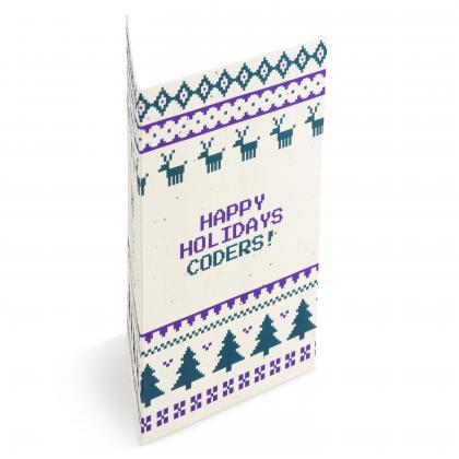 A5 Seed Paper Christmas Card