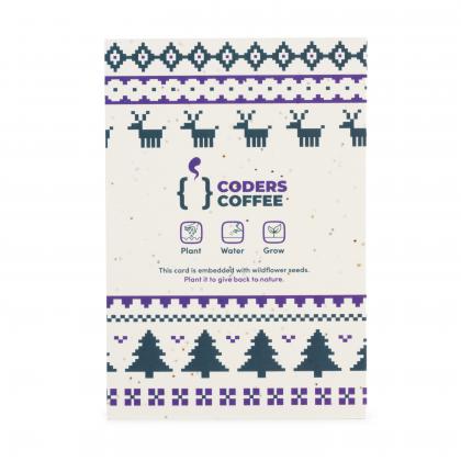 A5 Seed Paper Christmas Card