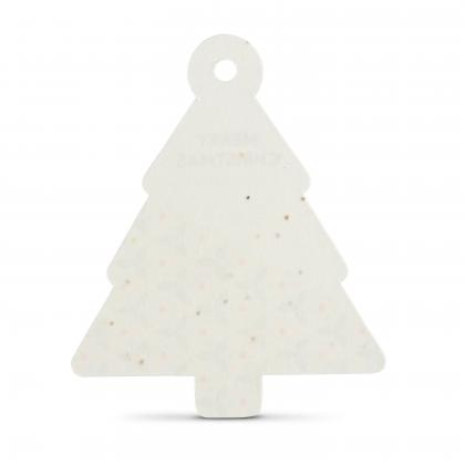 Tree-Shaped Seed Paper Decoration