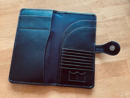 Biodegrdable PU Travel Wallet