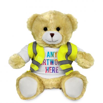 Printed 20cm Elizabeth Bear with Hi Vis Vest