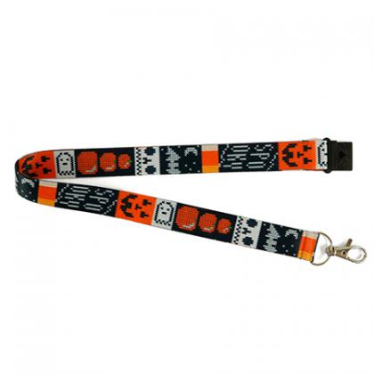 Halloween Spooky Pumpkin Lanyard