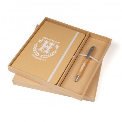 Nature Notebook and Ball Pen Set Box