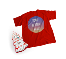 Compact Colour Sustainable T-Shirt (Keya 150 gsm) printed in 1 colour