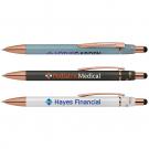 Orbit Spinner Metal Pen with Stylus