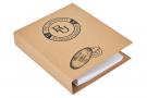 Ring binders made in eco recycled kraft paper