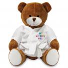 Printed 20cm Richard Bear with Dressing Gown
