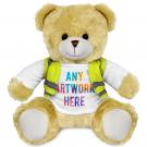 Printed 25cm Elizabeth Bear with Hi Vis Vest