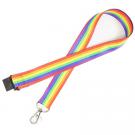 Rainbow Pride Multicolour Lanyard
