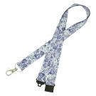 Dog Print Lanyard