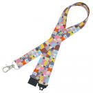 Colourful Geometric Lanyard