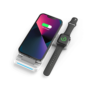 W41 Foldable 3-in-1 Wireless Charging Stand