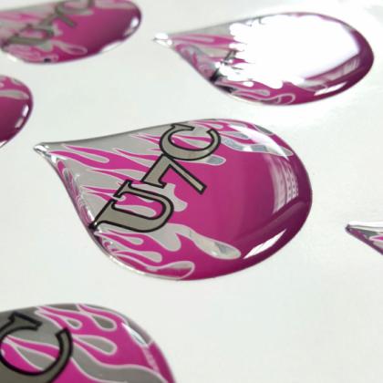 Domed Labels / Domed Stickers