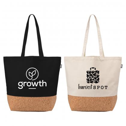 Alentejo - Recycled Cotton Tote Bag with Cork Bottom