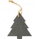 Slate tree ornament