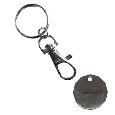 Metal Trolley Coin Printed