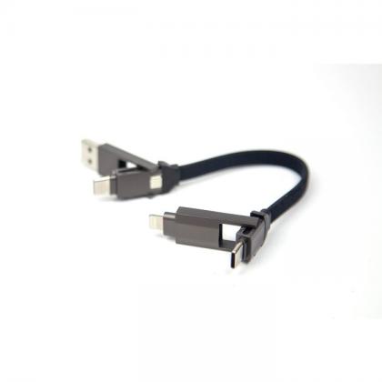 Metal 4 in 1 Fast Charge Cable