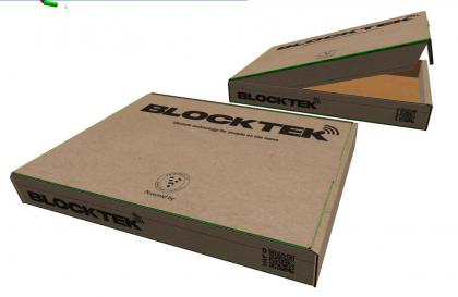 BlockTek RFID E-Passport Shield protected by Military Grade Shielding Fabric