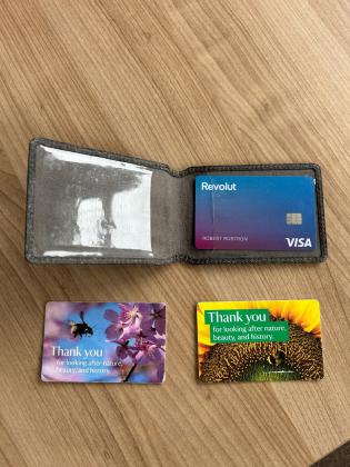 BlockTek “Flippa” Oyster Style Travel/Bank RFID Cardholder-Leather & Eco