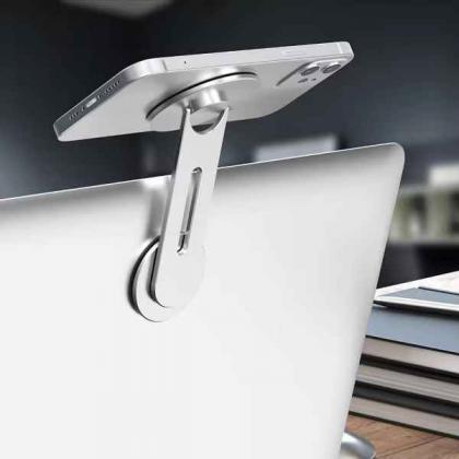 Rotatable Laptop Extension Magnetic Aluminium Mobile Phone Holder