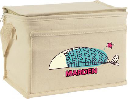 Marden Eco 6 Can Cotton Cooler Bag