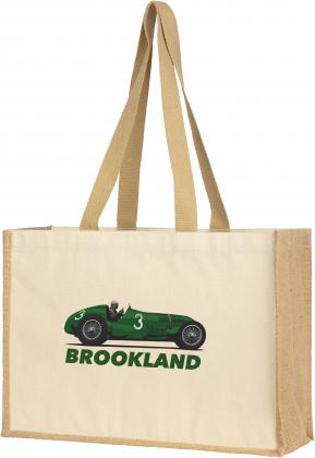 Brookland Eco Jute 10oz Canvas Tote Shopper