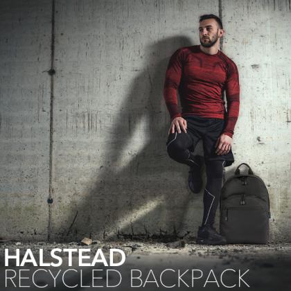 Halstead Eco Recycled Rpet Backpack Rucksack