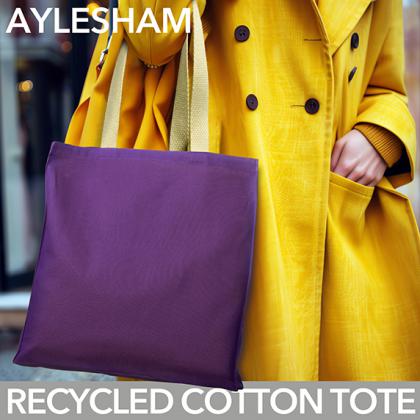 Aylesham Recycled 8oz Cotton Canvas Shopper Tote