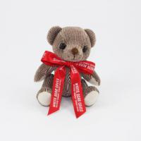 12.5cm Chocolate Candy bear Bow
