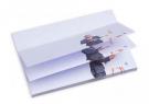 VARIABLE PRINT STICKY NOTE 105x75mm A7 PAD in White