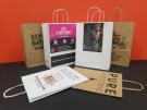 TWISTED HANDLE 240 KRAFT PAPER BAGS PRINTED FULL COLOUR