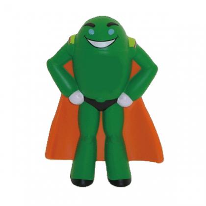 Superman Mascot Stress Shape